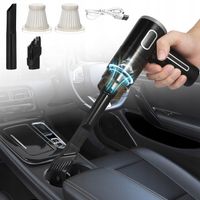 MINI ODKURZACZ SAMOCHODOWY, PRZENOŚNY BEZPRZEWODOWY ODKURZACZ RĘCZNY USB