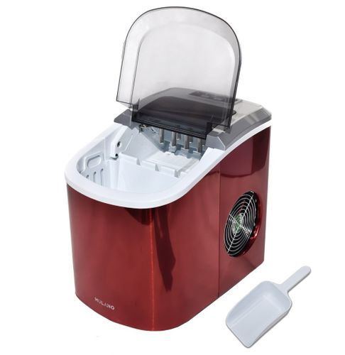 Kostkarka do lodu Stołowa Maszynka Do Lodu Czerwona na Arena.pl