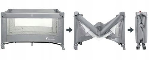 ŁÓŻECZKO TURYSTYCZNE SKŁADANE KOJEC DLA DZIECKA PREMIUM + MATERAC I TORBA na Arena.pl