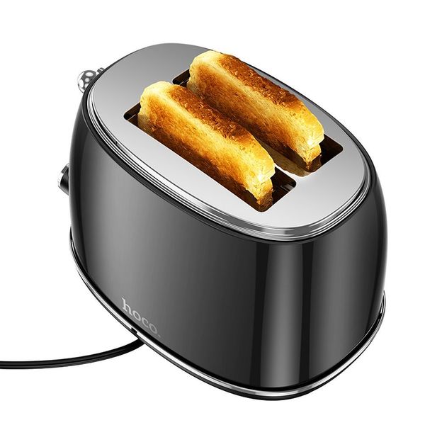 Toster Hoco w stylu Retro 850W HE50 czarny zdjęcie 1