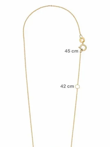 Złoty naszyjnik 333 CELEBRYTKA AŻUROWA KONICZYNKA na Arena.pl