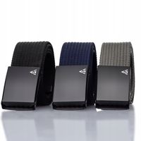 Szeroki Pasek MĘSKI parciany do spodni jeans szortów 3pack Arius ZESTAW 3w1