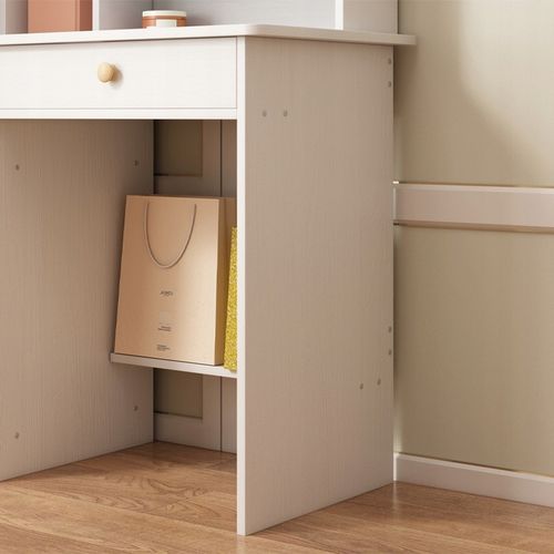 TOALETKA Z LUSTREM Z SZUFLADAMI BIAŁA DO MAKIJAŻU GLAMOUR STYL na Arena.pl