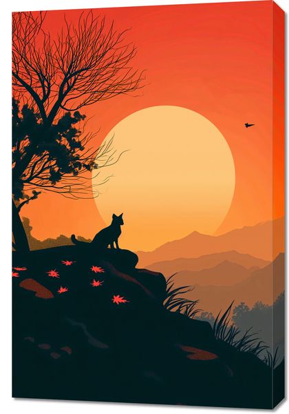 Obraz 60x90cm Kocie Wzgórze zdjęcie 1