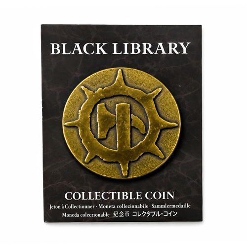 Black Library | 32 mm | Metal | Moneta | Warhammer na Arena.pl