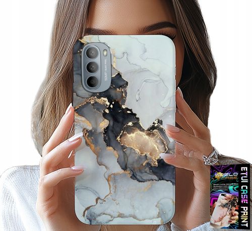 ETUI DO MOTOROLA G31 / G41 - ELEGANCKI MARMUREK MODNE KOBIECE WZORY na Arena.pl