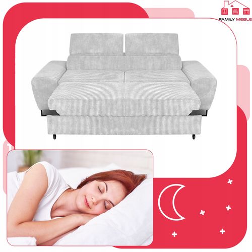 Zestaw mebli wypoczynkowych salonu Savio Sofa 2os fotele beż Family Meble na Arena.pl