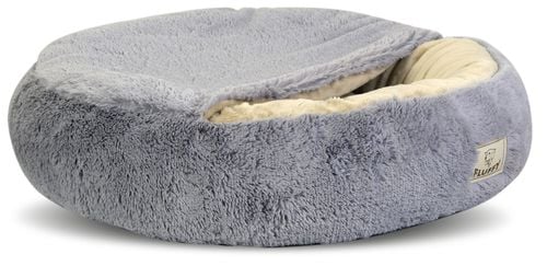 legowisko dla psa fluffy 60 cm jasnoszare na Arena.pl