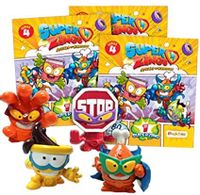 SUPER ZINGS 4 MEGA PACZKA 5 FIGUREK + BLASTERJET