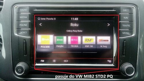 VW MIB2 ekran dotykowy TDO-WVGA0633F00045 -39 na Arena.pl