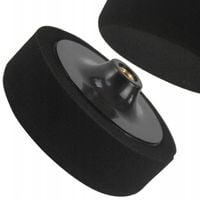 Gąbka Polerska 150Mm Czarna Miękka Z Gwintem M14 Mp0478