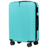 SN120 SWAN, Walizka średnia ABS+ M Wings, LIGHT BLUE