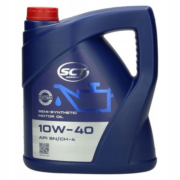 Olej Silnikowy SCT Germany Semi-Synthetic Motor Oil 10w-40 API SN/CH-4 4L zdjęcie 2