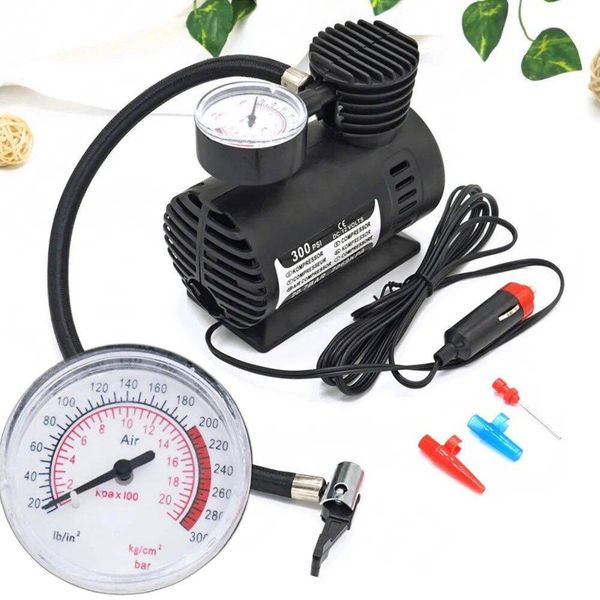 KOMPRESOR SAMOCHODOWY SPRĘŻARKA POMPKA 300 PSI 12V zdjęcie 1