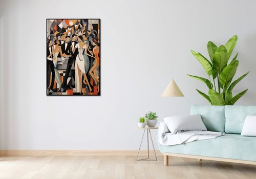 Plakat 70x100cm Bal w Art Deco na Arena.pl
