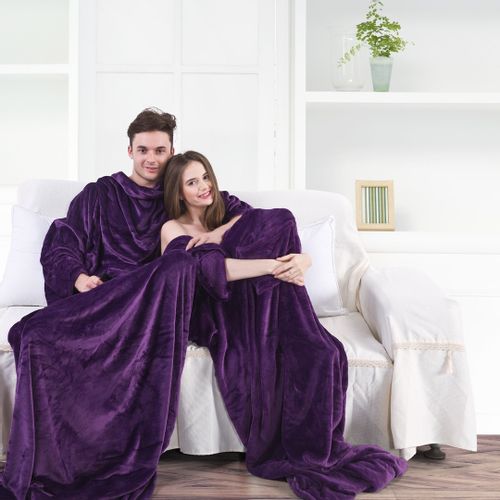 Koc DecoKing LAZY PURPLE 170x200 na Arena.pl