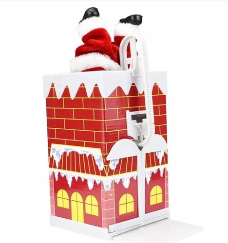 MIKOŁAJ WSPINAJĄCY SIĘ I WCHODZĄCY DO KOMINA na Arena.pl