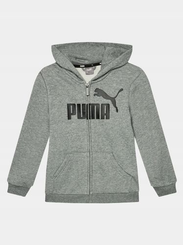 BLUZA JUNIORSKA ESSENTIALS BIG LOGO ZIP PUMA 116cm na Arena.pl
