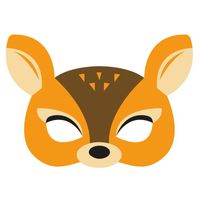 Maska filcowa Sarna Sarenka