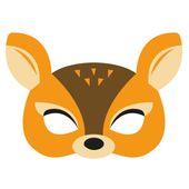 Maska filcowa Sarna Sarenka