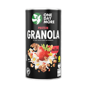 OneDayMore Granola proteinowa truskawkowa 400g