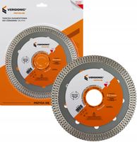 Tarcza diamentowa do ceramiki, do gresu, do cięcia 125 mm VERGIONIC