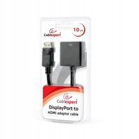 Adapter Display port męski do HDMI żeński czarny Gembird