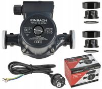 POMPA OBIEGOWA CYRKULACYJNA 3 BIEGOWA 25-40/180 MOCNA WYDAJNA 25-4 ZESTAW