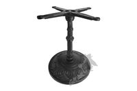 NOGA STOŁU H05 - NISKA Z KRZYŻAKIEM MOTYW ROŚLINNY PODSTAWA STÓŁ ŻELIWNA