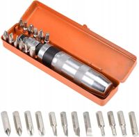 WKRĘTAK UDAROWY DO PODBIJANIA WYKRĘTAK BITY ZESTAW 12EL.