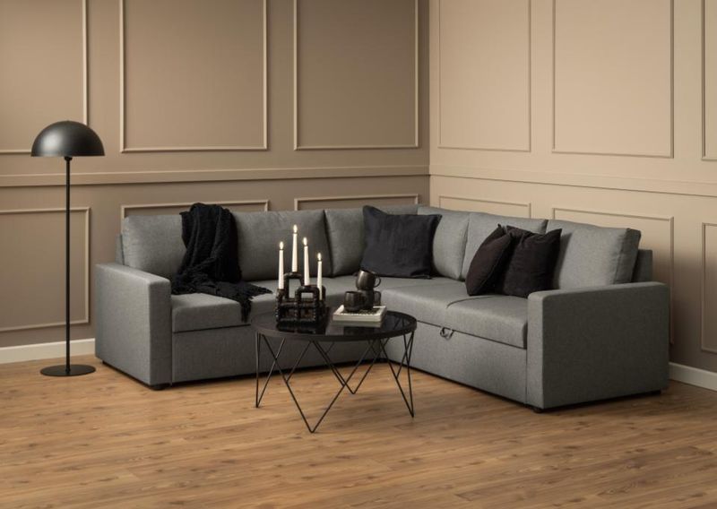 Stolik kawowy Halstow czarny zdjęcie 3