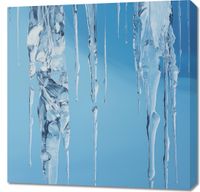Obraz 70x70cm Kryształowe Sople