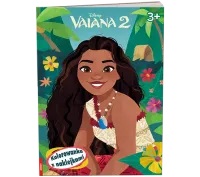 Vaiana 2 Kolorowanka z naklejkami