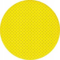 PAPIER ŚCIERNY KRĄŻEK KRĄŻKI DO ŻYRAFY 225mm ŻÓŁTY GR.220 10 SZT