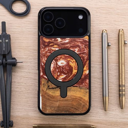 Etui Bewood Unique do iPhone 17 Pro Max - Planets - Mars z MagSafe na Arena.pl