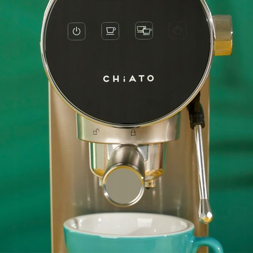 Kolbowy ekspres ciśnieniowy CHiATO Luna Style 1360 W srebrny/szary na Arena.pl