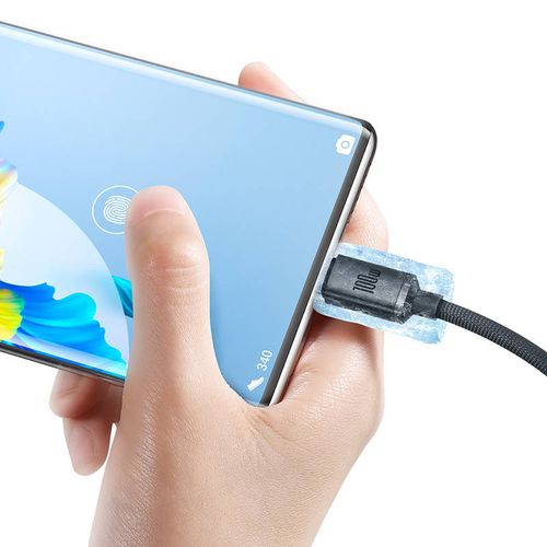 kabel usb do usb-c baseus crystal shine, 100w, 2m (czarny) na Arena.pl