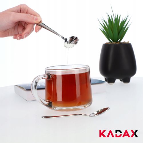 KOMPLET 3 ŁYŻECZEK DO HERBATY KAWY STAL ŁYŻECZKA na Arena.pl