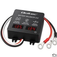 Qoltec Balanser akumulatorów 24V 5A 2x12V AGM GEL LiFePO4