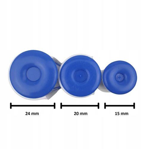 TERMOLOKI WAŁKI NA GORĄCO TERMICZNE DO WŁOSÓW DO LOKÓW GRUBE 24 mm 20 SZTUK na Arena.pl