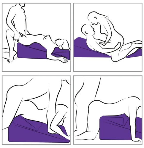 liberator wedge & ramp czarne poduszki pozycjonujące zestaw duo na Arena.pl