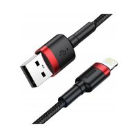 Kabel Lightning USB Baseus Cafule 2A 3m (czarno-czerwony)