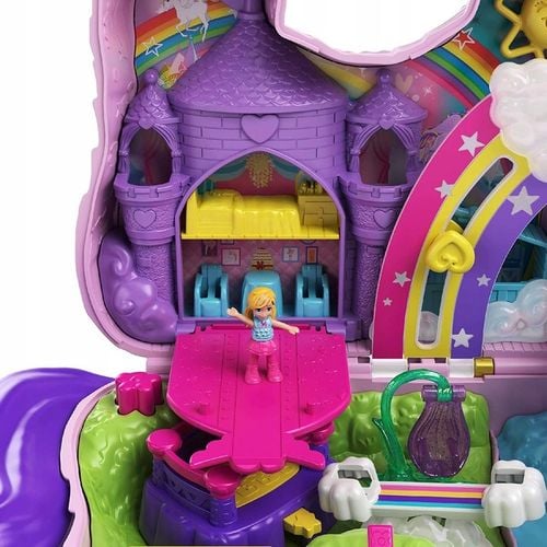 POLLY POCKET JEDNOROŻEC WALIZKA PINIATA UNICORN PARTY ZESTAW FIGURKI GVL88 na Arena.pl