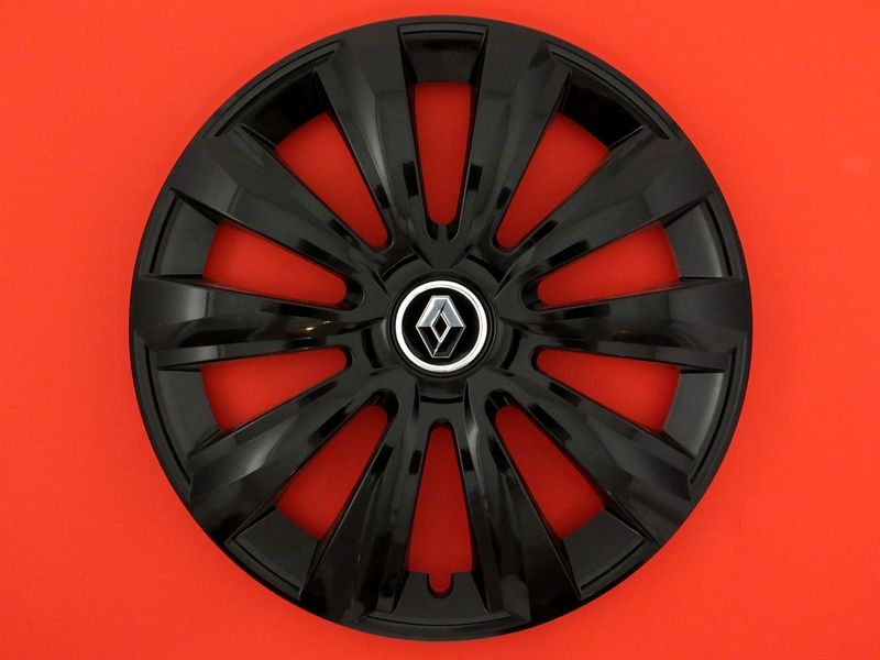 KOŁPAKI 16 RENAULT Clio Fluence Espace CZARNE DLC zdjęcie 2