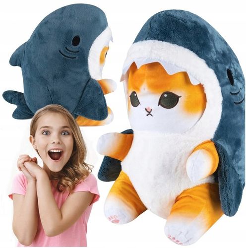 PLUSZAK MASKOTKA KOT REKIN PLUSZAK PRZYTULANKA 45CM na Arena.pl