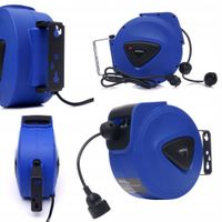 Przedłużacz Zwijacz Bębnowy Przewodu Elektrycznego 10 m Kraft&Dele