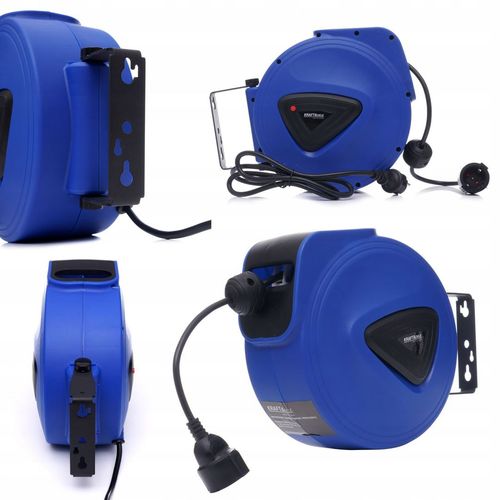 Przedłużacz Zwijacz Bębnowy Przewodu Elektrycznego 10 m Kraft&Dele na Arena.pl