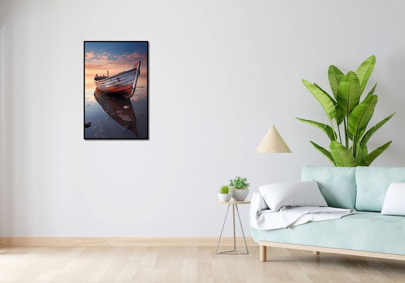 Plakat 53x81cm Odosobniona Przystań zdjęcie 4