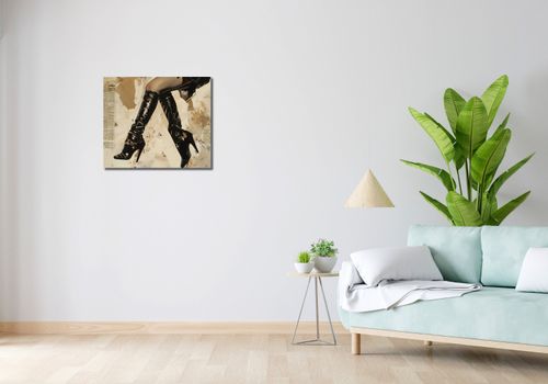 Obraz 60x50cm Krocząc Przez Miasto na Arena.pl