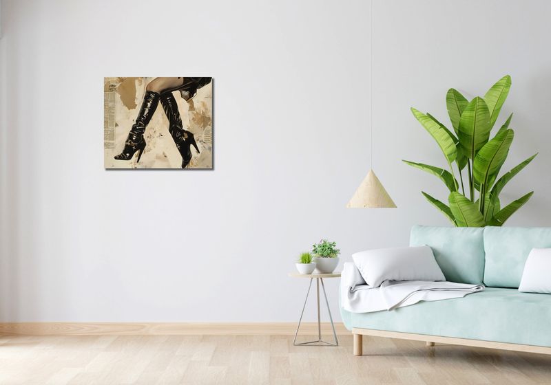 Obraz 60x50cm Krocząc Przez Miasto zdjęcie 2